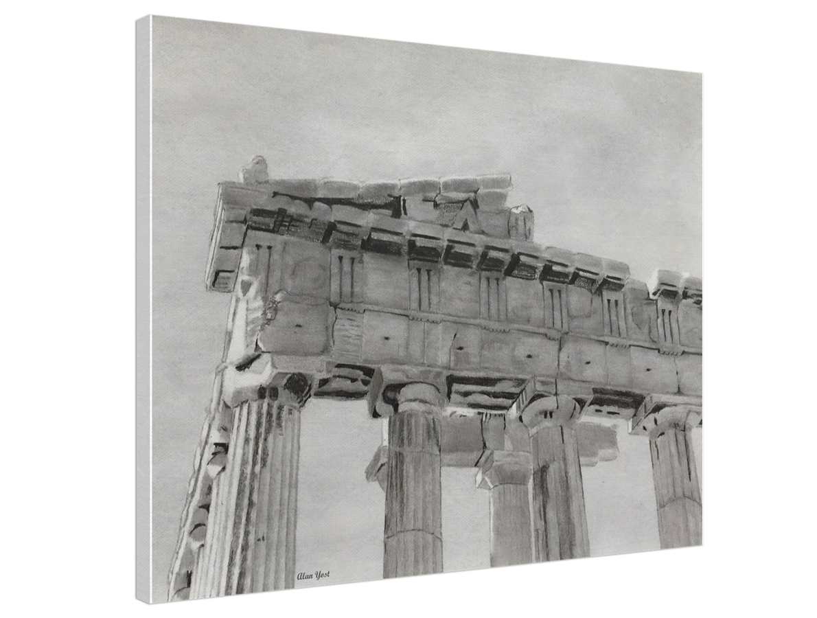 The Parthenon - southeast (Canvas)